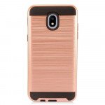 Wholesale Galaxy J3 (2018), Achieve, Star, Galaxy Express Prime Armor Hybrid Case (Rose Gold)